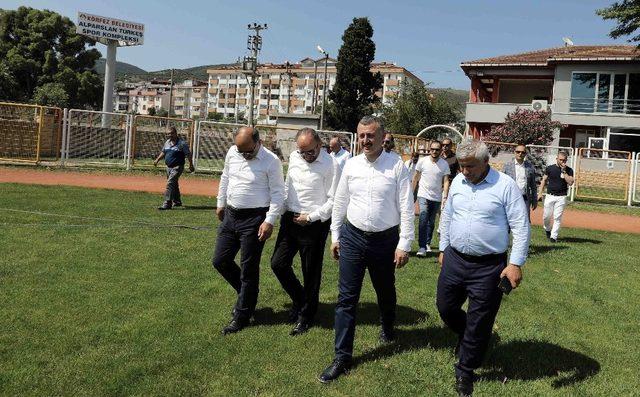 Başkan Büyükakın, Brunga tesislerinde inceleme yaptı