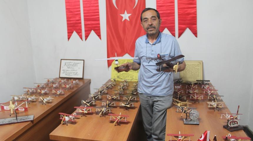 Nuri Demirağ anısına, 100 maket u&ccedil;ak