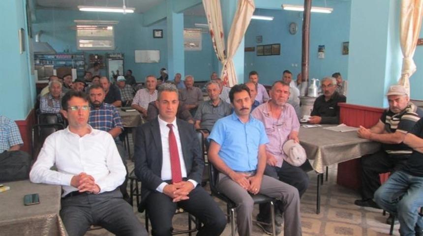 Arazi toplulaştırma bilgilendirme toplantısı yapıldı
