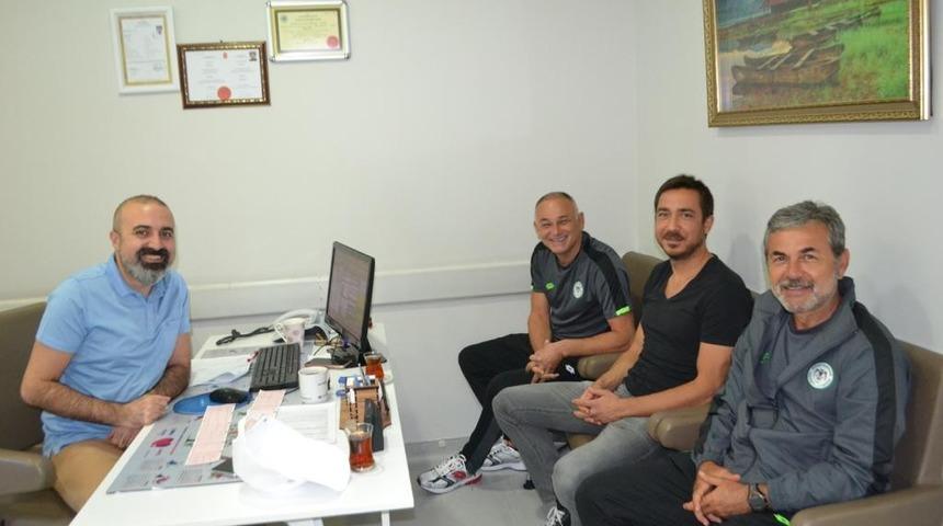 Aykut Kocaman, sağlık kontrolünden geçti