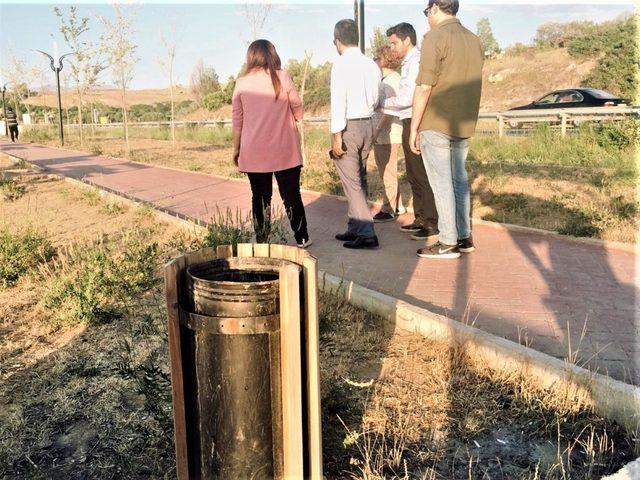 Başkan Say, mesire alanında incelemelerde bulundu