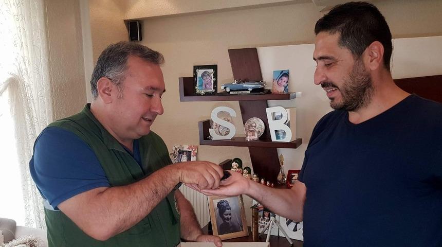 Sokakta bulunan Ebabil kuşu koruma altına alındı