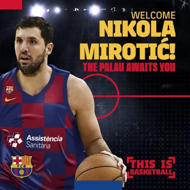 Nikola Mirotic resmen Barcelona’da 1