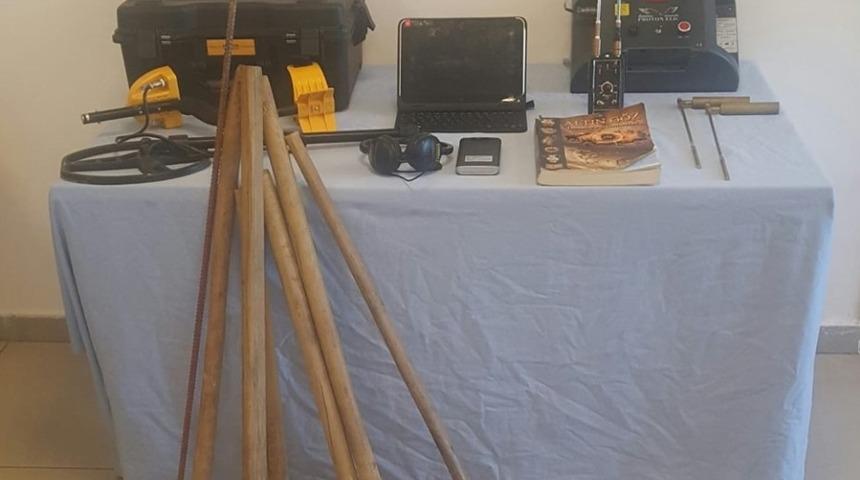 Bolu’da, kaçak kazı operasyonu: 4 gözaltı