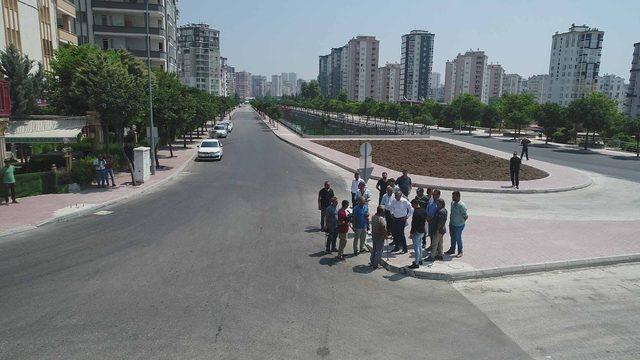 Türmenbaşı kavşağındaki yol yapım çalışması tamamlandı