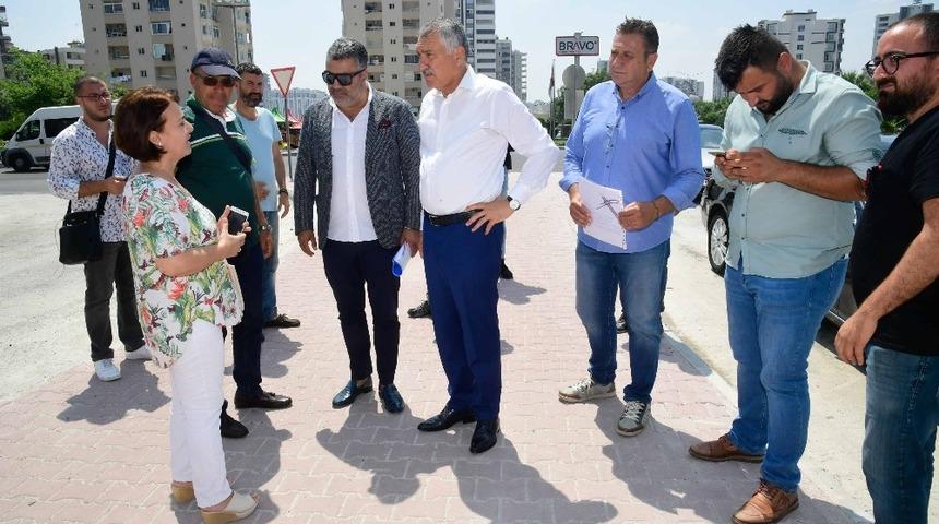 T&uuml;rmenbaşı kavşağındaki yol yapım &ccedil;alışması tamamlandı