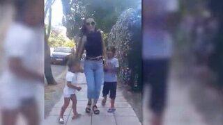 Yağmur Sarnıç çocuklarına kavuştu! 