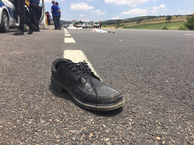 Otomobilin &ccedil;arptığı yaya hayatını kaybetti 4