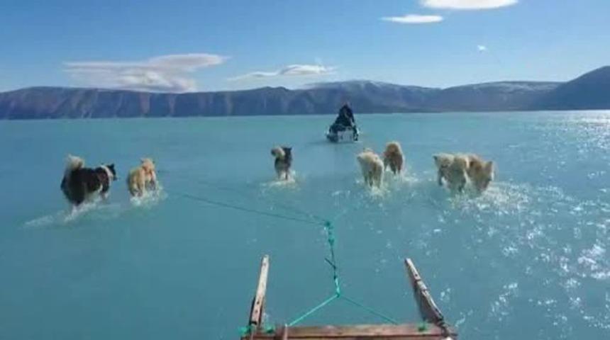 Küresel ısınmanın geldiği son noktayı gösteren çarpıcı görüntü