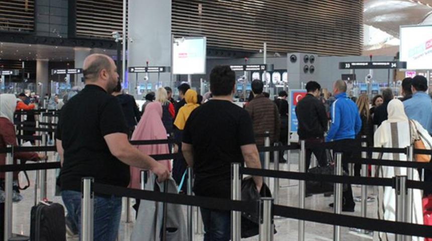 İstanbul havalimanları 6 ayda 48 milyon yolcuyu ağırladı