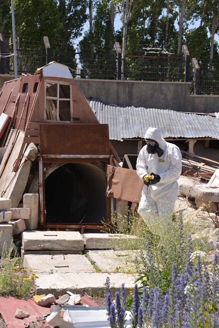 Erzurum'da öğretmenlerden gerçeği aratmayan tatbikat G3