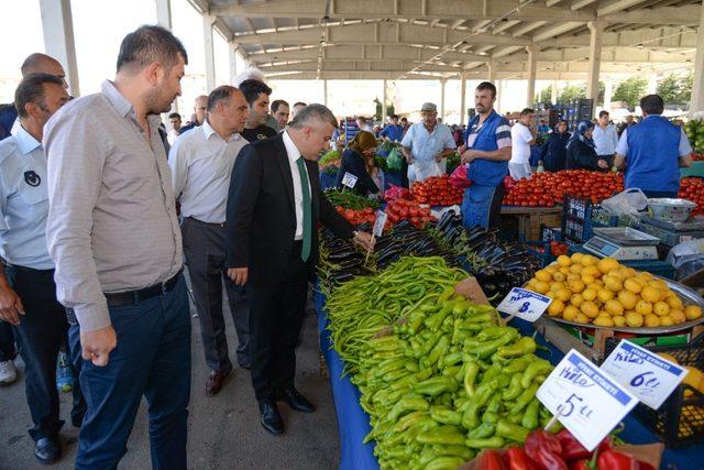 Altındağ pazarlarında sıkı denetim