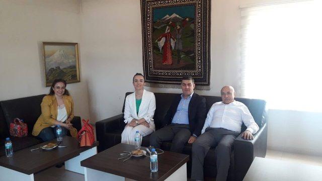 İsmail Tamer ve Hülya Nergis Atçı’dan yeni yönetime ziyaret