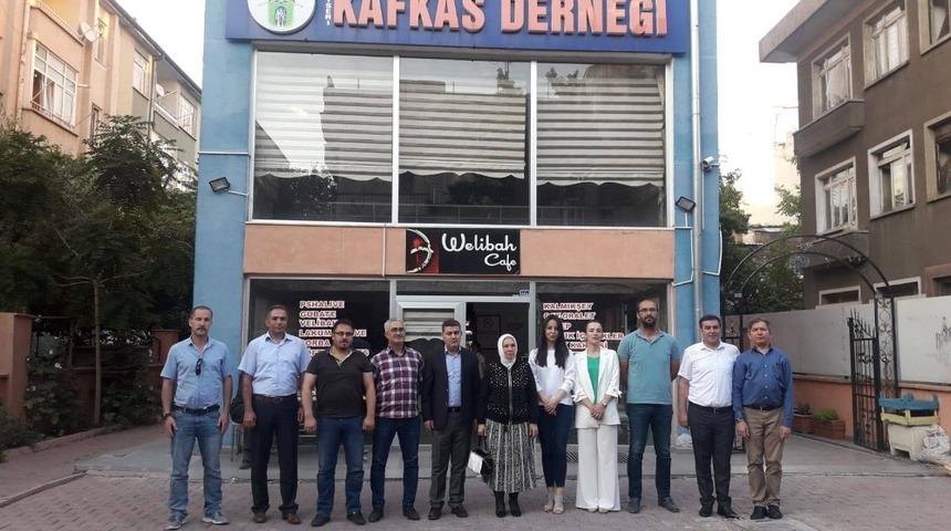 İsmail Tamer ve H&uuml;lya Nergis At&ccedil;ı&rsquo;dan yeni y&ouml;netime ziyaret