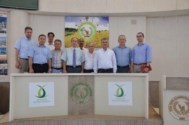 Tarım ve Orman Bakanlığı Doğal Afetler Daire Başkanı Engürülü’den Hububat Merkezi’ne ziyaret