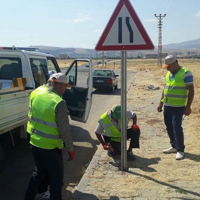 Otogar ile Malatya Caddesi arası yenilendi