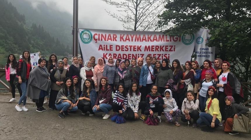 ADEM&rsquo;li kadınlar Karadeniz turunda