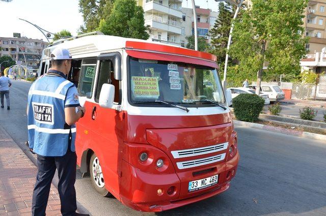 Mersin’de toplu taşıma araçlarında klima denetimi