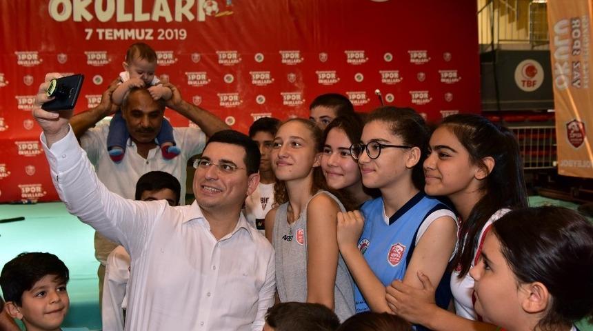 Kepezli çocuklara sportif tatil