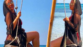 Yeliz Yeşilmen'in jakuzi keyfi