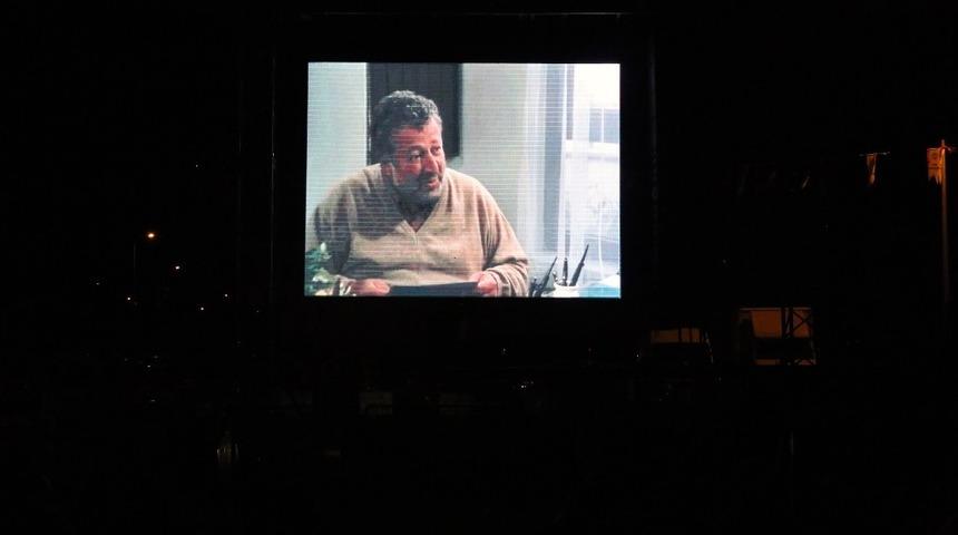 Talas&rsquo;ta a&ccedil;ık hava sineması keyfi