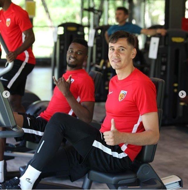 Kayserispor, kuvvet antrenmanı yaptı