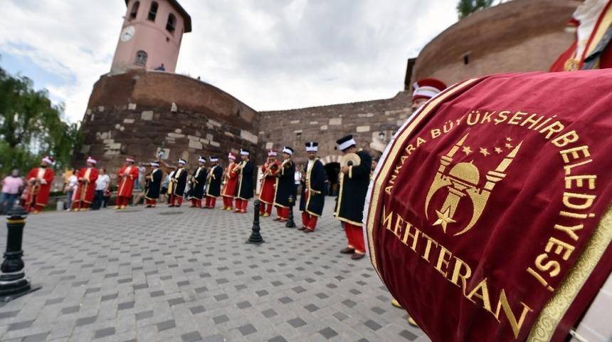 Ankara Kalesi’nde mehter konserleri