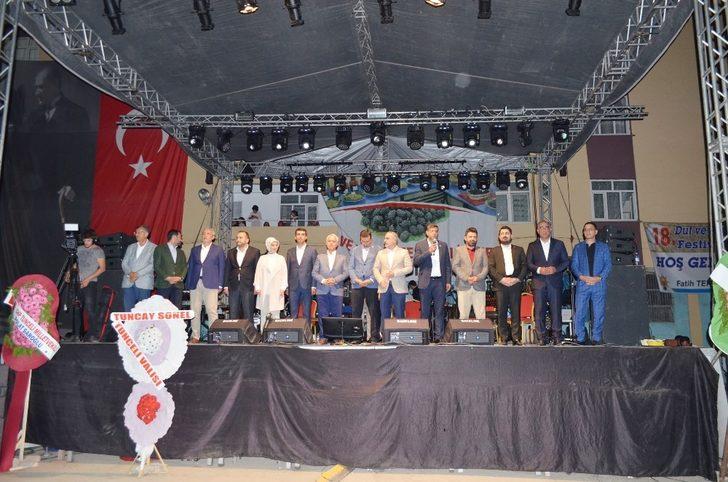 Çemişgezek’te Dut ve Peynir Festivali  sona erdi G5