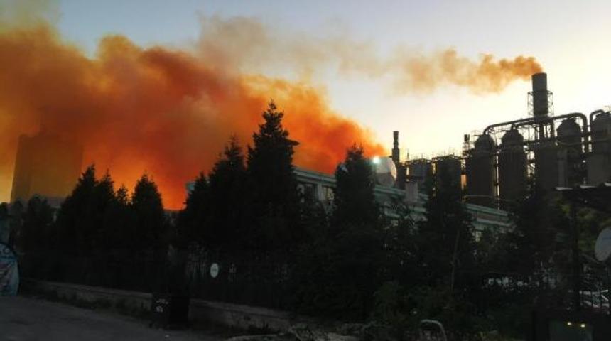 Kütahya'da azot fabrikasında patlama! Çok sayıda itfaiye ekibi sevk edildi