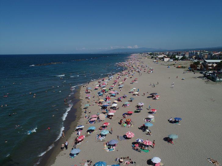 Karasu Plajı Akdeniz ve Ege'yi aratmadı G3