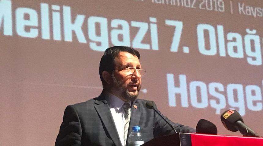 Saadet Partisi Melikgazi İl&ccedil;e Başkanı Aktaş G&uuml;ven Tazeledi