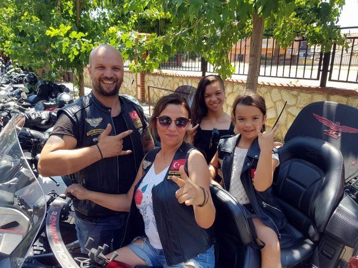 150 motosiklet tutkunu bir araya geldi G1