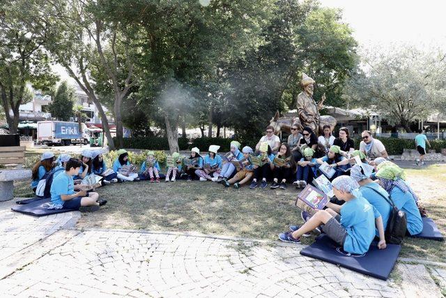 Büyükçekmeceli çocuklardan renkli Nasrettin Hoca anma etkinliği