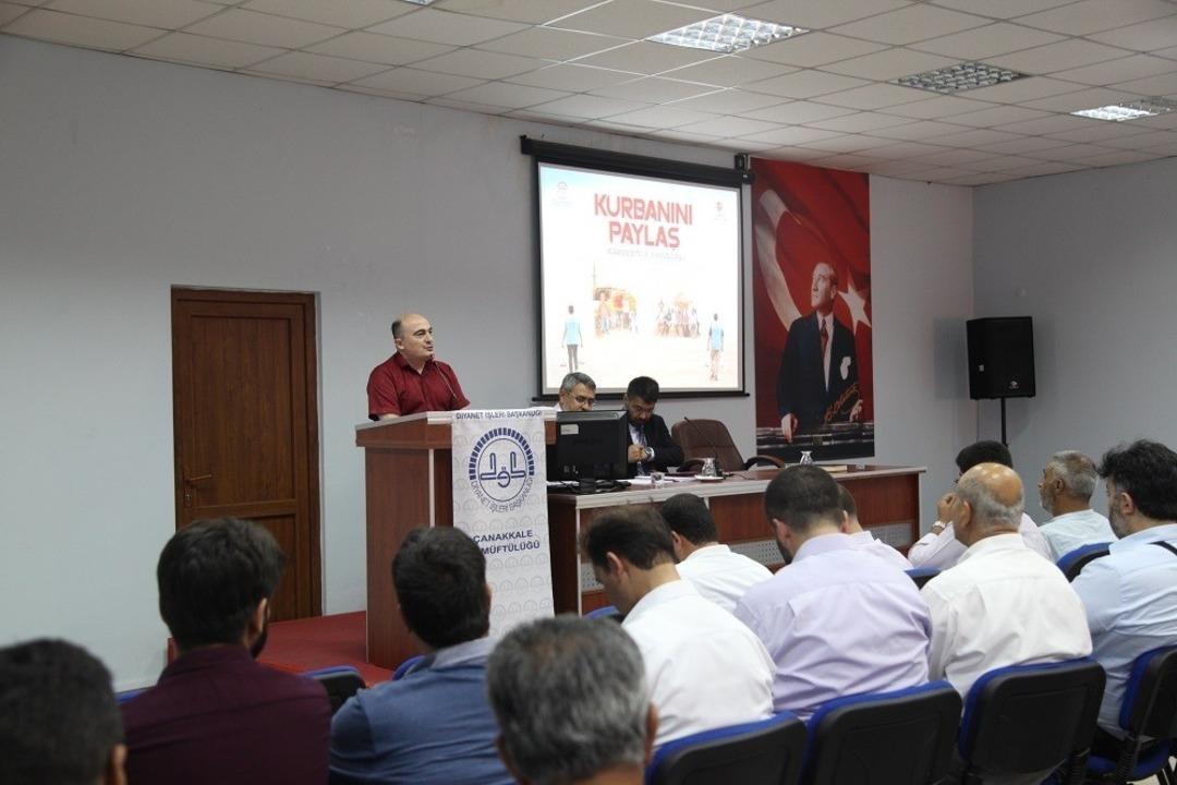 2019 yılı kurban tanıtım toplantısı yapıldı