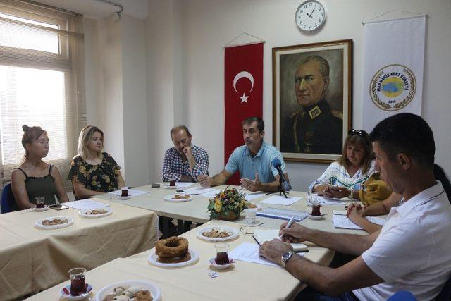 Marmaris Kent Konseyi’nin yeni yönetimi basına tanıtıldı