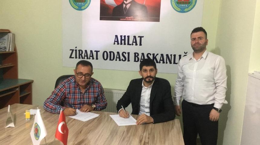 Ahlat Ziraat Odası ve Kuveyt T&uuml;rk arasında protokol