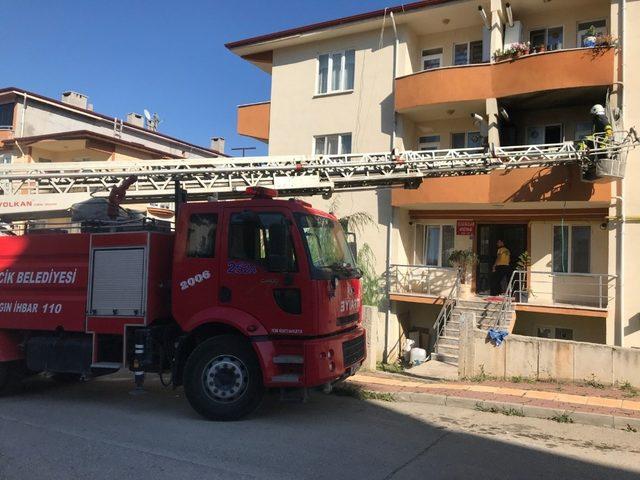 Bilecik’te ev yangını 1