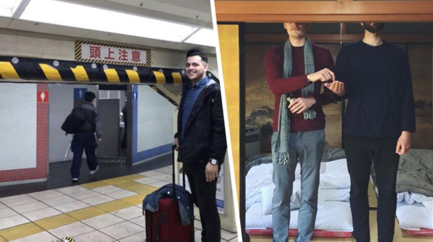 Küçük insanların ülkesinde uzun boylu olmak! 