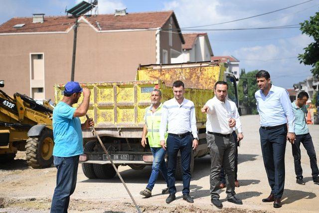 Başkan Kocaman çalışmaları inceledi