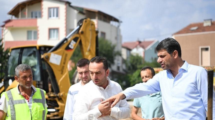 Başkan Kocaman &ccedil;alışmaları inceledi