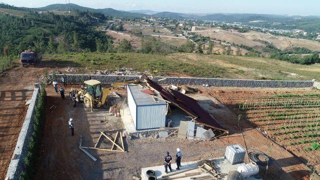 Pendik’te zabıta ekipleri orman arazilerini korumakta kararlı