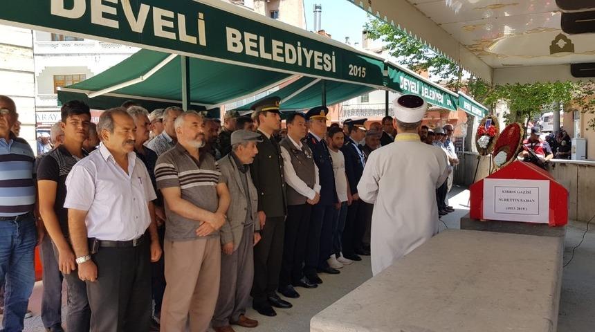 Kıbrıs Gazisi son yolculuğuna uğurlandı