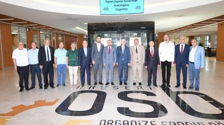 TBMM Başkanı İsmail Kahraman&rsquo;dan Kayseri OSB Ziyareti