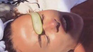 Seda Güven'e şimdi de hıyarlı şaka!