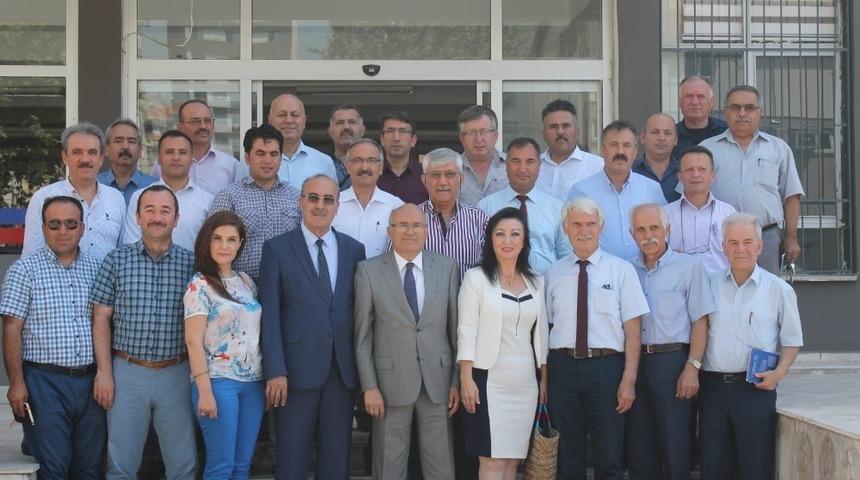 Pamukkale&rsquo;ye yeni atanan okul m&uuml;d&uuml;rleri bir araya geldi