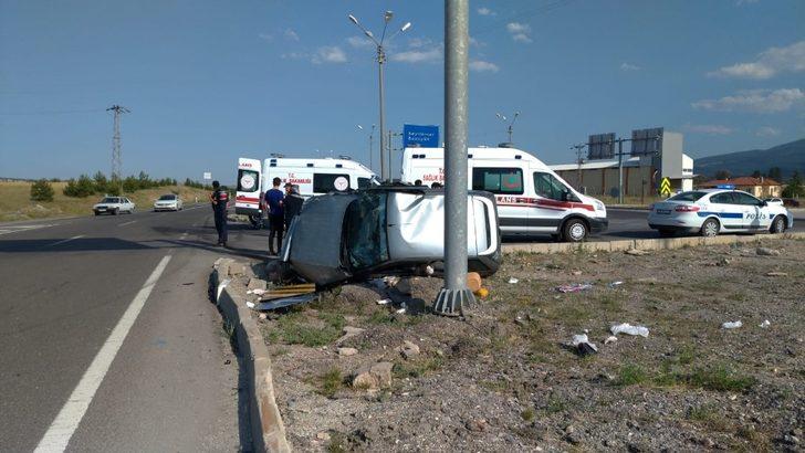 Kütahya’da trafik kazası:  4 yaralı G5