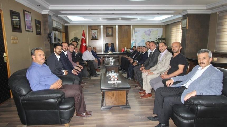 &Uuml;lk&uuml; Ocakları Genel Başkanı Ateş&rsquo;ten Başkan Pekmezci&rsquo;ye ziyaret