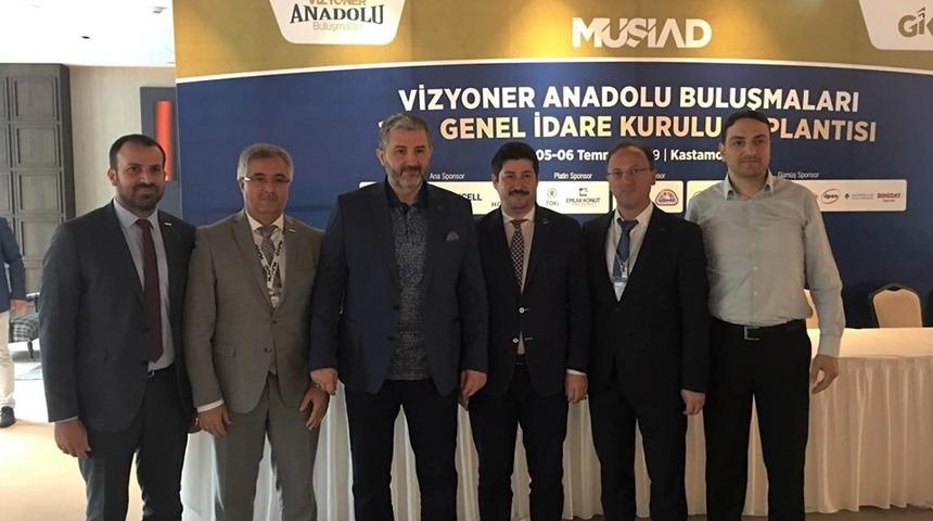 M&Uuml;SİAD Karadeniz Ereğli Y&ouml;netimi GİK toplantısına katıldı
