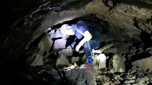 CİSAD üyelerinden mağarada keşif çalışması