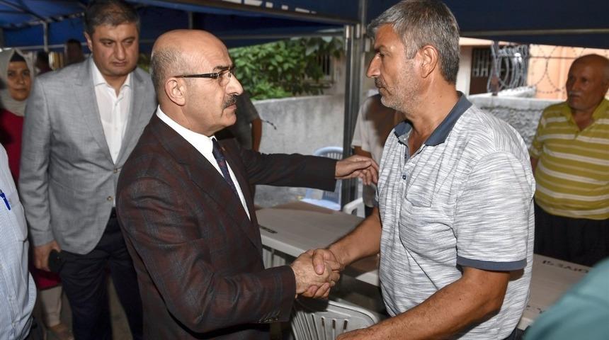 Vali Demirtaş&rsquo;tan şehit ailesine ziyaret